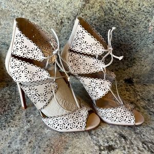 Schutz lace style heel